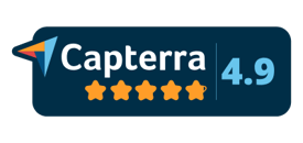 Capterra 4.9/5 Stars