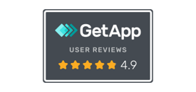 GetApp 4.9/5 Stars