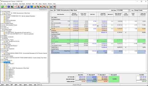 Organized Estimates