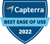 Capterra Best Ease of Use 2022