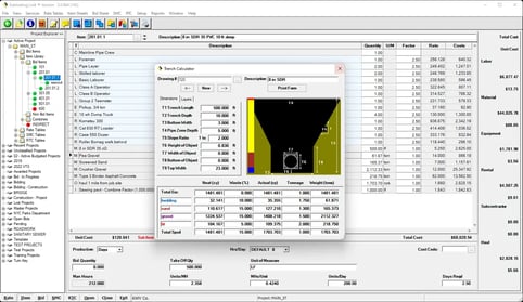 Pipe Trench Calculator