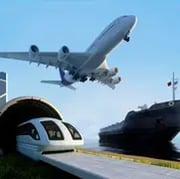 Train, Air, and marine transportation