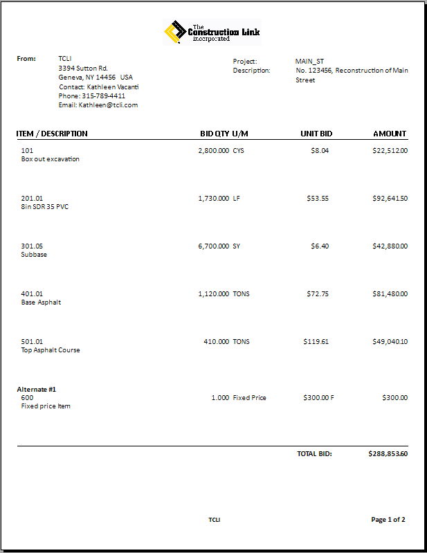 Main_St. Proposal Report